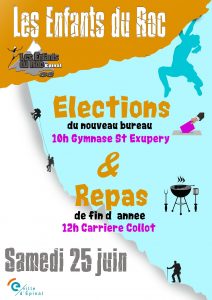 Affiche élections club